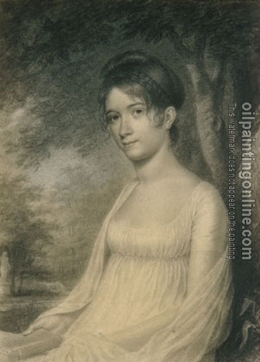 Vanderlyn, John - Sarah Russell Church (daughter of Edward Church)